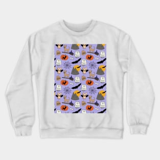 Halloween chihuahuas - lilac Crewneck Sweatshirt